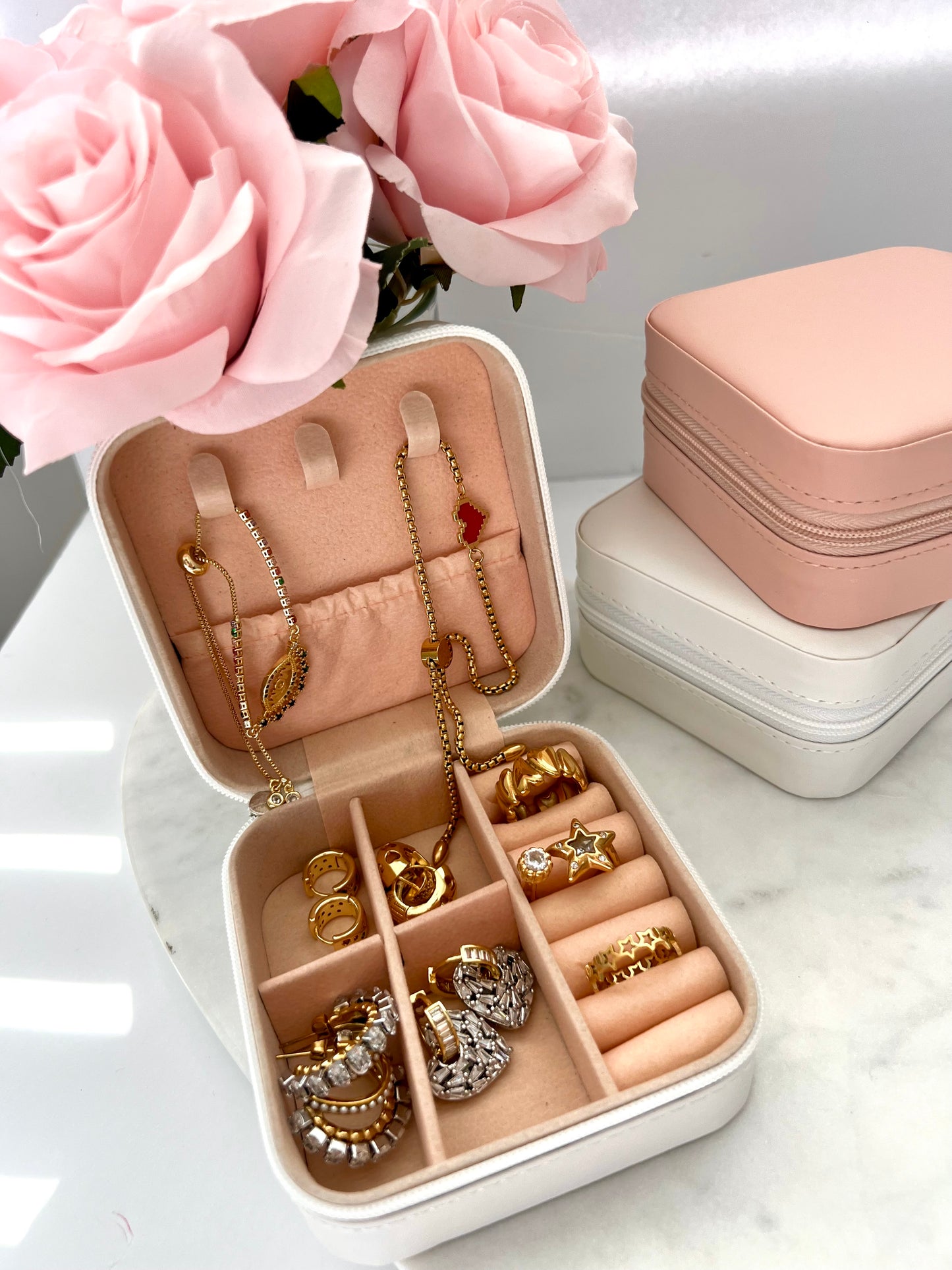 Mini Travel Jewelry Box